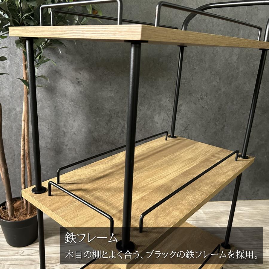 キッチンワゴン キッチンカート キャスター付き 3段 収納 キッチン