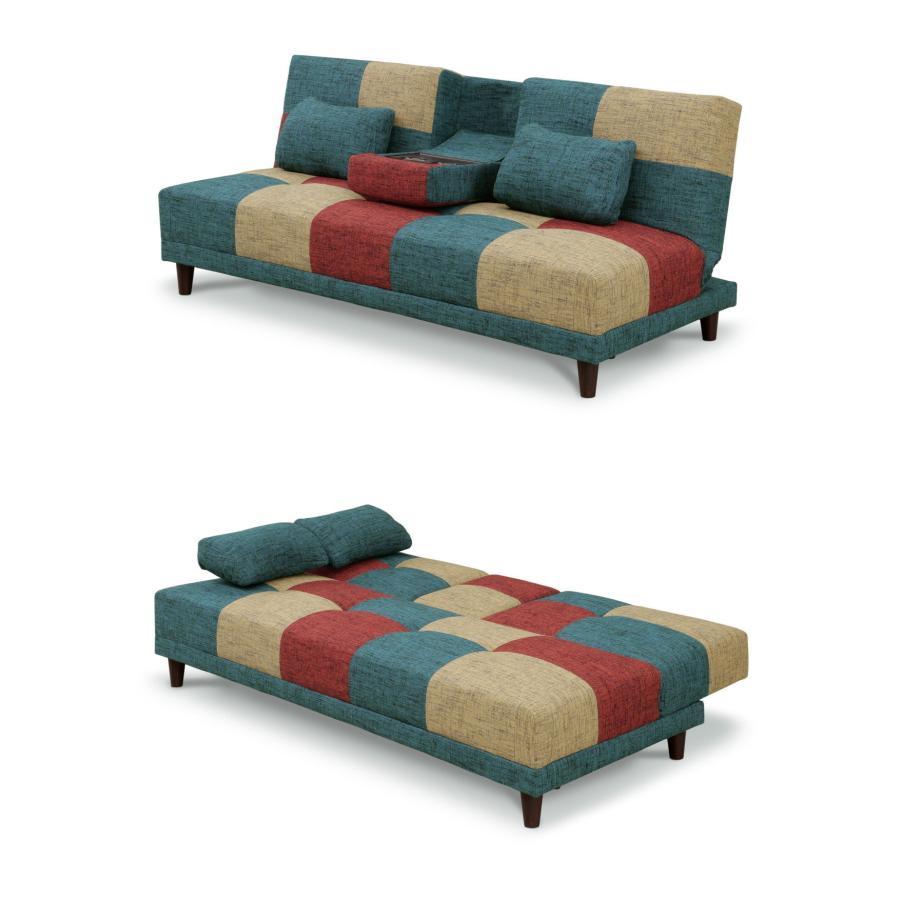 ソファーベッド ソファベッド 3人掛け ソファ レザーファブリック