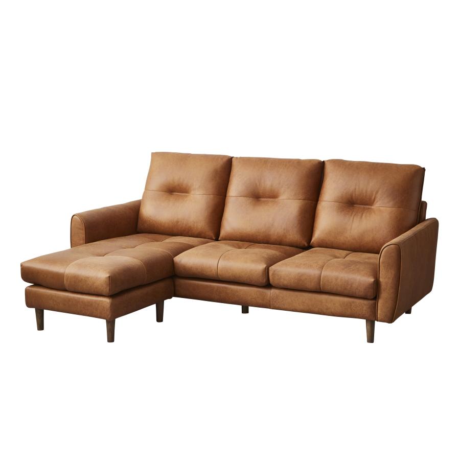 ソファー ソファ カウチソファ 3人掛け L字ソファー L字 レザー