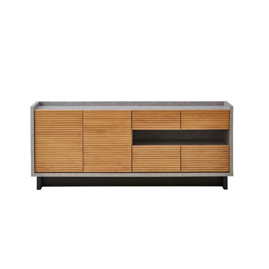 リビングボード サイドボード キャビネット 幅180cm アルダー無垢