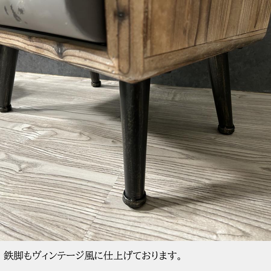 チェスト タンス たんす 幅50cm 4段 収納 トランク 宝箱 木製 収納家具