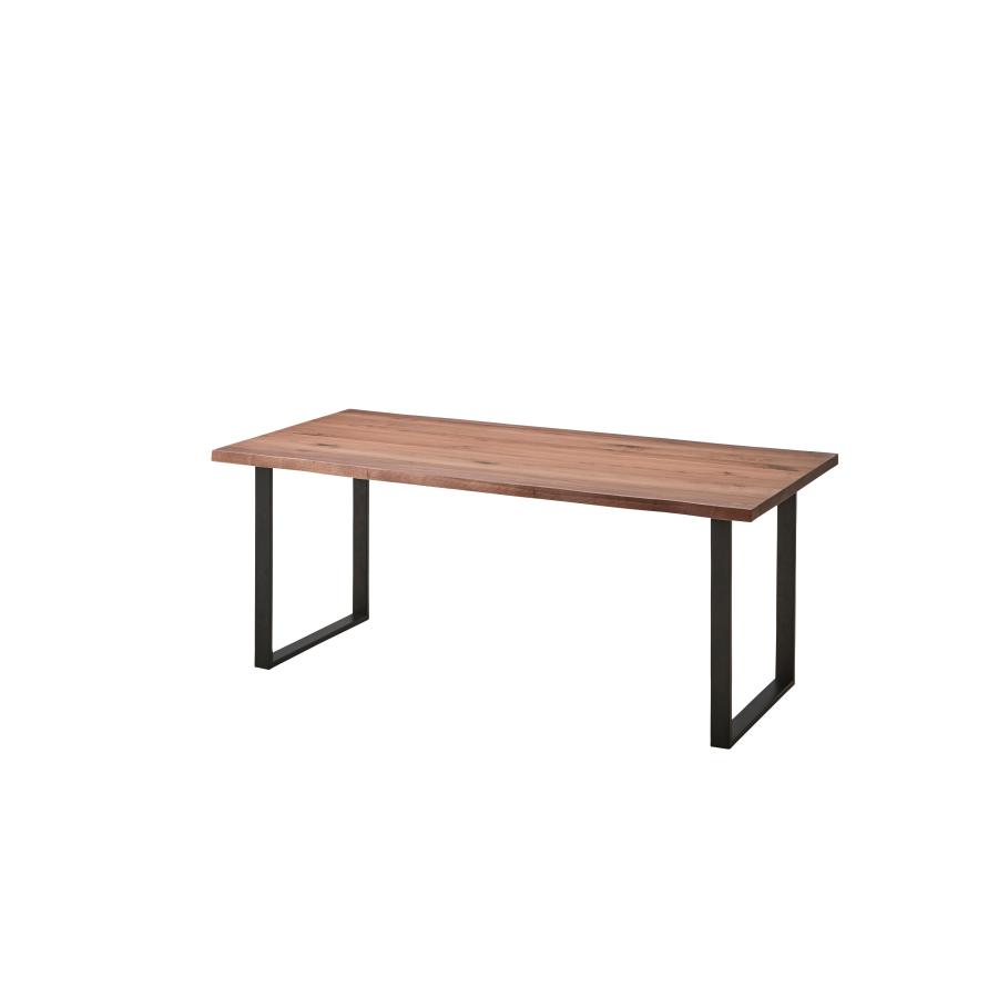 ダイニングテーブル 食卓テーブル 幅150cm テーブル なぐり加工 オーク