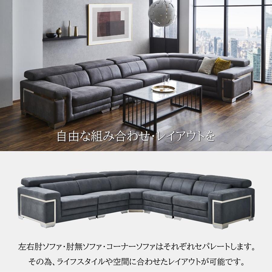 コーナーソファ 5点セット ソファー ソファ 大型 レザーファブリック