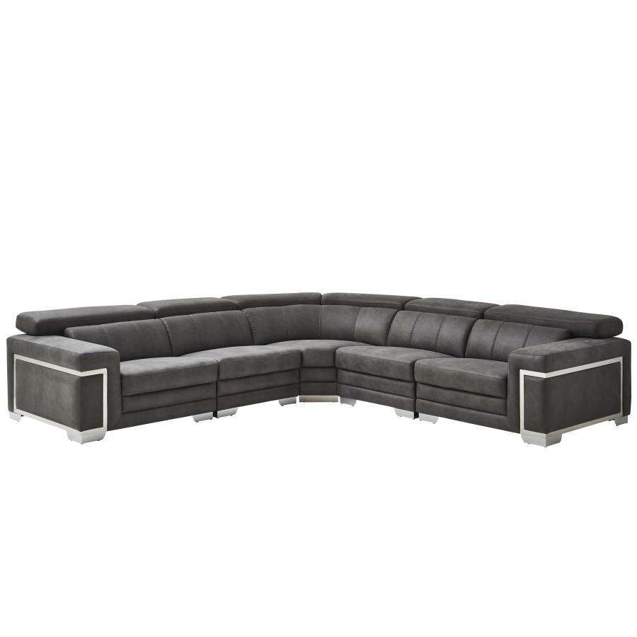 コーナーソファ 5点セット ソファー ソファ 大型 レザーファブリック