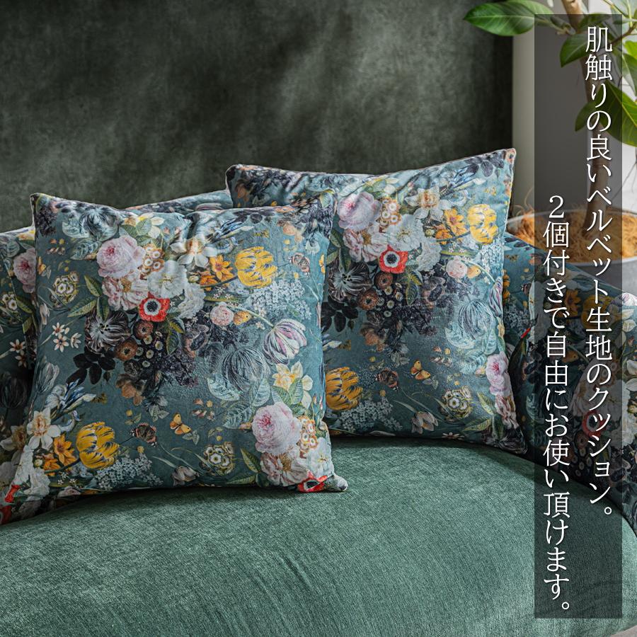 ソファー ソファ 3人掛け 3Pソファ トリプルソファ ボダニカル 花柄
