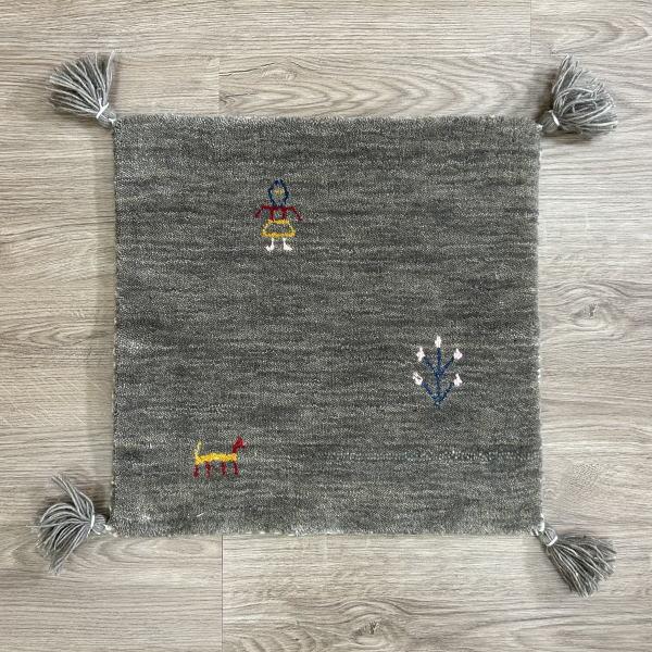 ギャッベ ギャベ マット チェアマット 40×40 インド ギャッベ ギャベ マット チェアマット 40×40 インド
