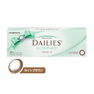 チバ　フレッシュルックデイリーズ イルミネート　ライトブラウン | 