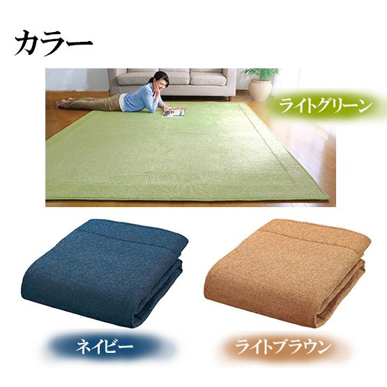 使用期間少　美品　ラグ 200×140cm グリーン レシェ クリーニング済 使用期間少 美品 ラグ 200×140cm グリーン レシェ クリーニング済