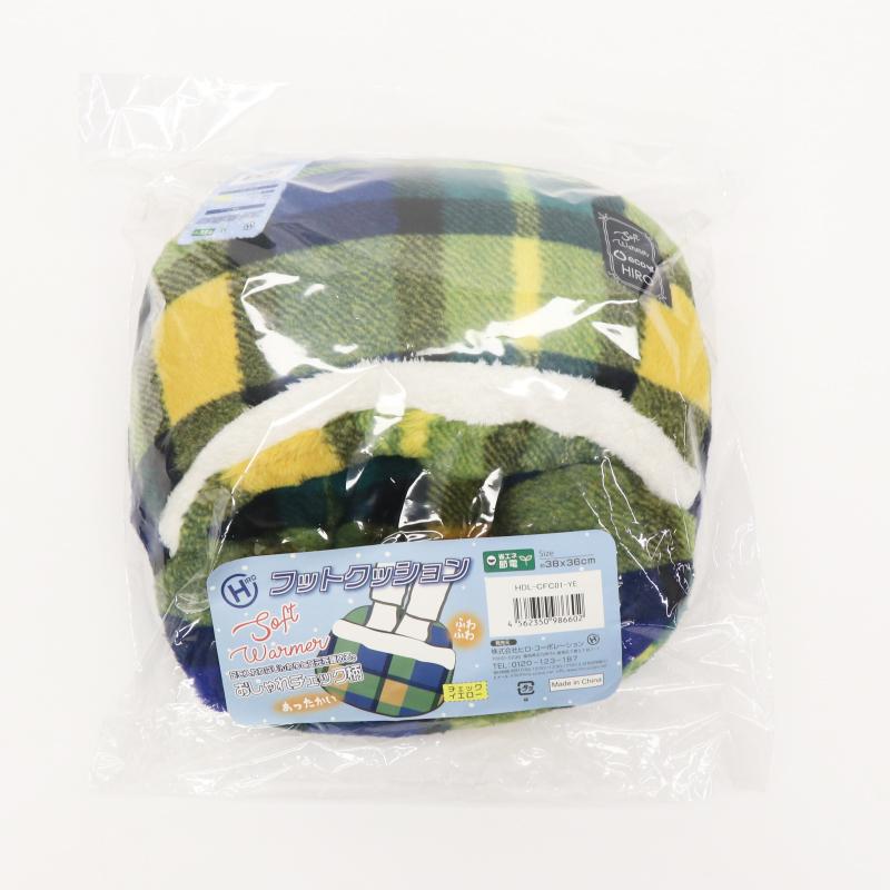 フットクッション チェック柄 足元暖め 電気不要 電池不要 省エネ あたたかい ふわふわ チェック柄 敬老 母の日 父の日 ギフト《ts》 |  | 06