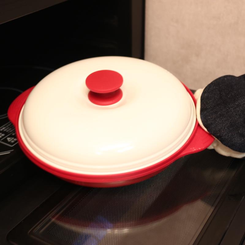 らくらくクック 電子レンジ 専用 調理器 火を使わない 簡単＆便利 1台8