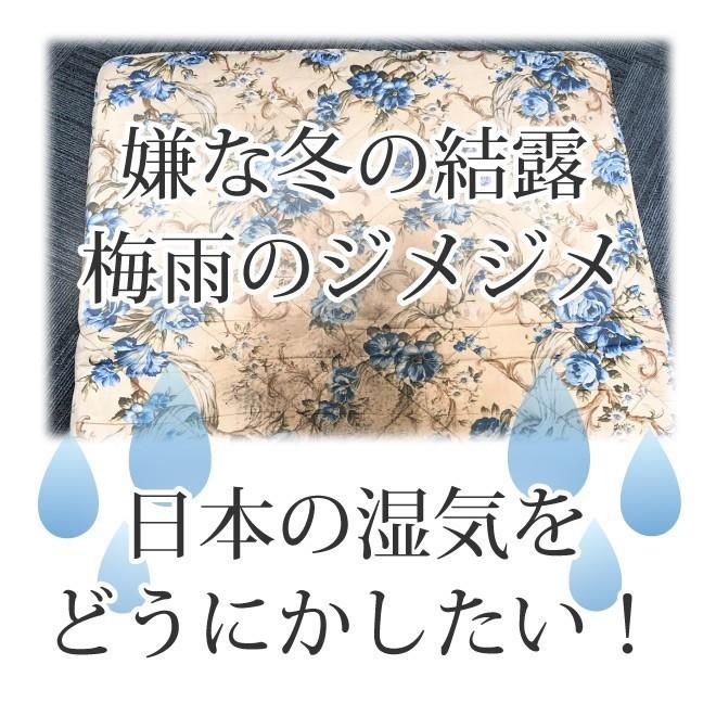 爆買 2セット 除湿マット 除湿シート シングル 日本製 厚さ約3cm 極厚タイプ 期間限定セール 湿気対策 すのこ型吸湿マット 防ダニ 備長炭_4