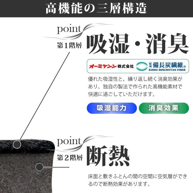 6月下旬より 除湿マット 除湿シート シングル 日本製 厚さ約1.4cm 期間限定セール 湿気対策すのこ型吸湿マット 備長炭 エアジョブ ベッド用 値下げ すのこマット | ブランド登録なし | 07