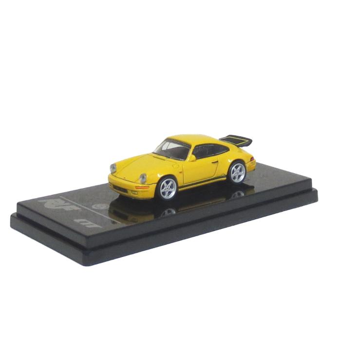 Paragon 1/64 Porsche 911 964 RUF CTR Yellowbird 1987 Blossom Yellow RHD