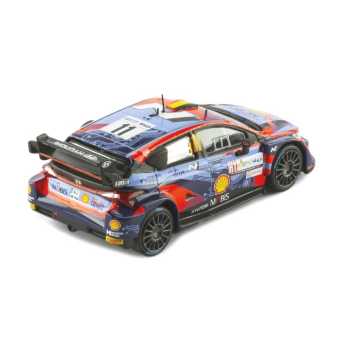 ixo（イクソ） 1/43 ヒョンデ i20 N Rally1 2022 ラリー・クロアチア #11 T.ヌービル ミニカーの画像