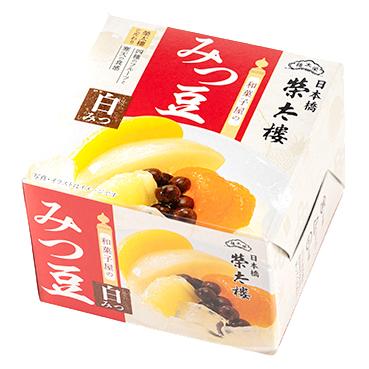 新生活 榮太樓 えいたろう 和菓子屋のみつ豆 白みつ 缶 255g 1ケース 6缶入 Wantannas Go Id