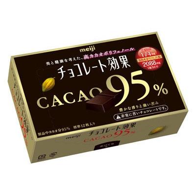 明治 チョコレート効果 カカオ95 12枚入 60g 11 440 プラスワンショップ 通販 Yahoo ショッピング