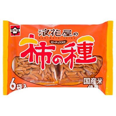 浪花屋製菓 浪花屋の柿の種 ピーナッツ入り 6袋入 210g 1ケース 12個入 11 46 Sm プラスワンショップ 通販 Yahoo ショッピング