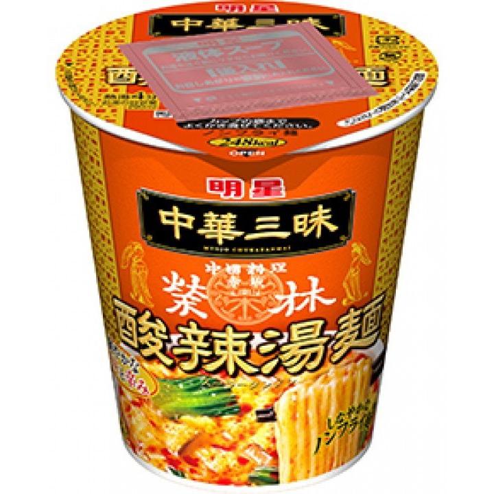 明星 中華三昧 赤坂榮林 エイリン 酸辣湯麺 スーラータンメン タテ型カップ 66g 1ケース 12食入 13 3729 Kk C プラスワンショップ 通販 Yahoo ショッピング