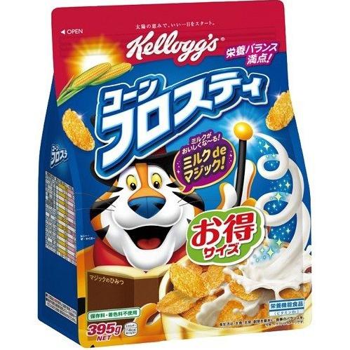 ケロッグ コーン フロスティ お得サイズ 袋 395g 13 6436 Ym プラスワンショップ 通販 Yahoo ショッピング