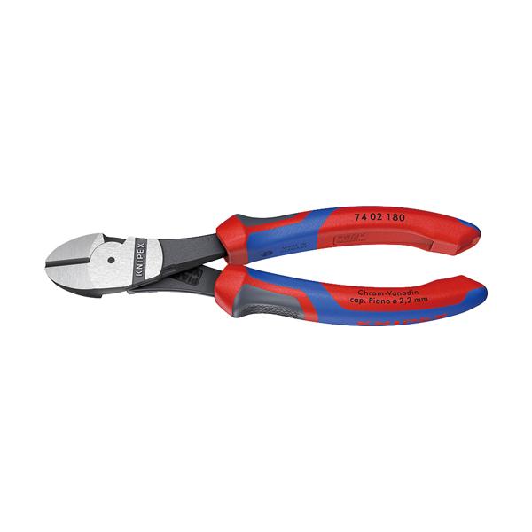 クニペックス KNIPEX 強力型斜めニッパー 7402-180 | 