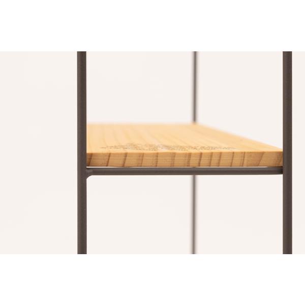 直送品 オープンラック ブラウン W40×D14×H40 東谷 AZUMAYA AKB-403BR |  | 10