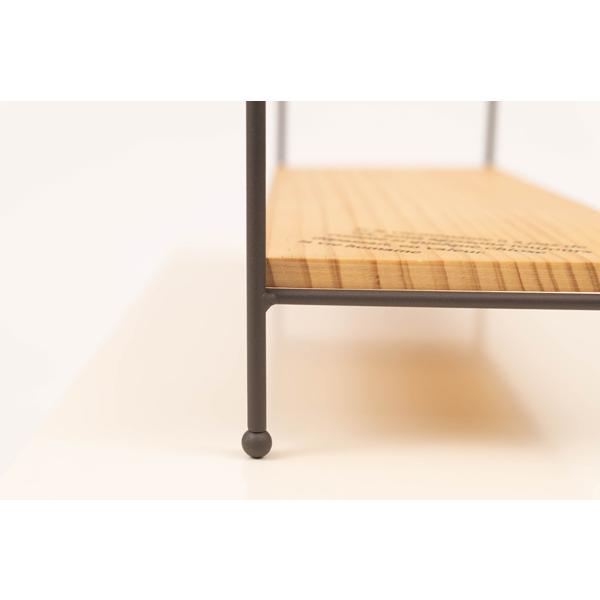 直送品 オープンラック ブラウン W40×D14×H40 東谷 AZUMAYA AKB-403BR |  | 09