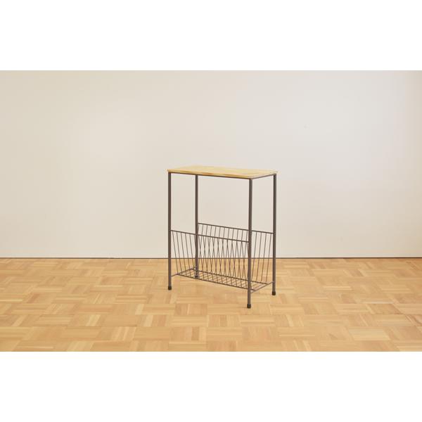 直送品 サイドテーブル ブラウン W40×D20×H50 東谷 AZUMAYA AKB-425BR |  | 01