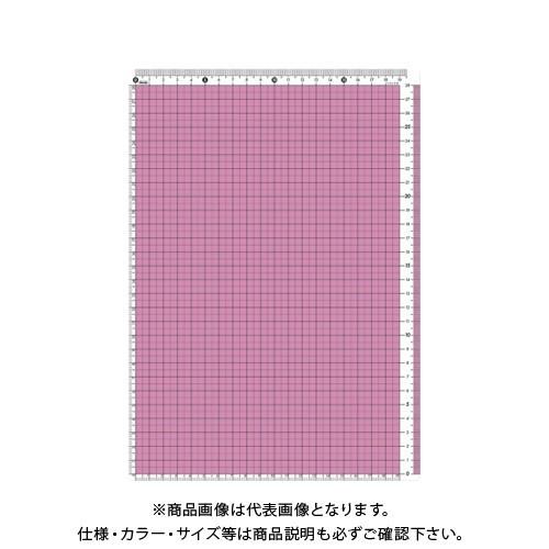 共栄プラスチック カラー方眼下敷 A4判 ピンク CPK-A4-P | 