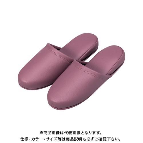オーミケンシ 抗菌レザー調スリッパ10足 ライラック 35508 (10P) | オーミケンシ