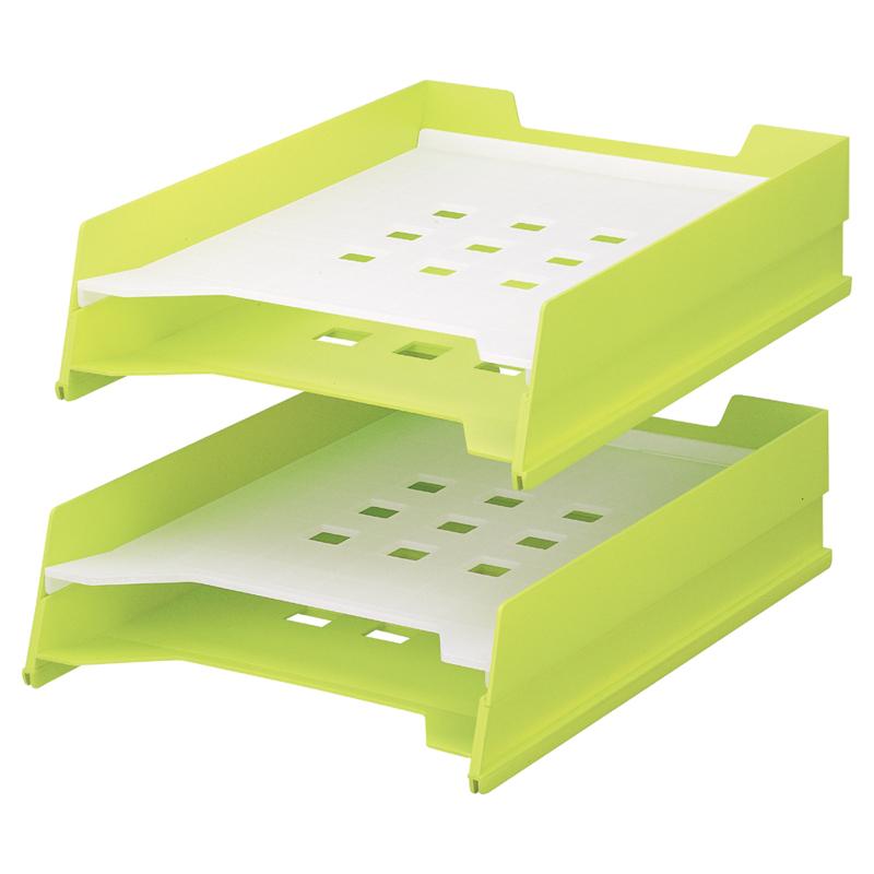 リヒトラブ マルチレタートレー A4 黄緑 A-7300-6 | REQUEST(リヒトラブ) | 01