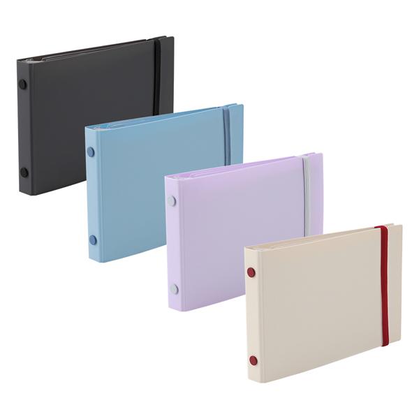 イントゥーワン+ ミニバインダー アイボリー 5穴 縦97×横152×厚18mm FM63-14 マルマン maruman |  | 02