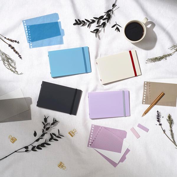 イントゥーワン+ ミニバインダー アイボリー 5穴 縦97×横152×厚18mm FM63-14 マルマン maruman |  | 05