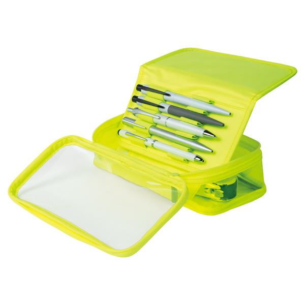 XCOA リバーシブルクリヤーペンケース スモークブラック リヒトラブ A-3800-24 |  | 02