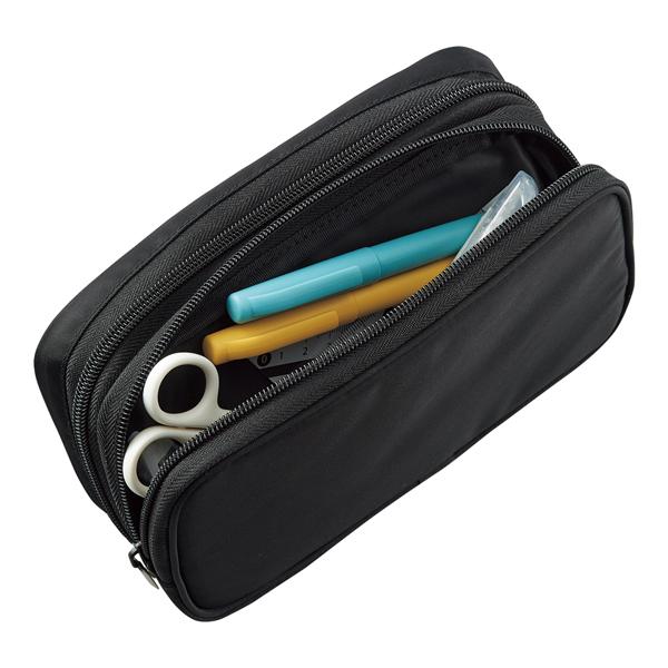 XCOA スプレッドダブルペンケース ジェットブラック リヒトラブ A-3801-24 |  | 03