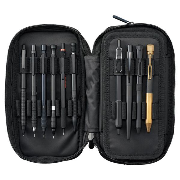 XCOA スプレッドダブルペンケース ジェットブラック リヒトラブ A-3801-24 |  | 04