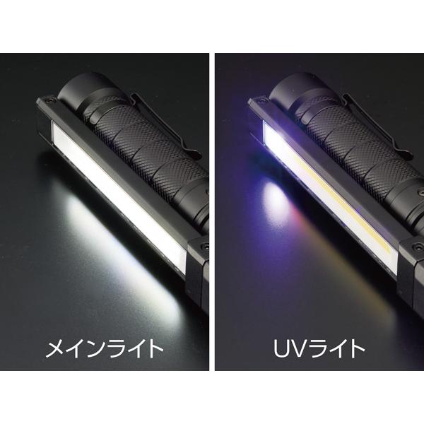 充電式LED折りたたみライト 最大1,600lm KTC AL815X | KTC | 03