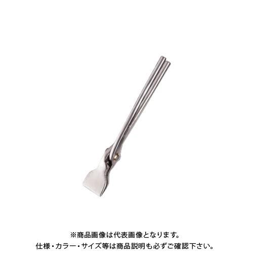 ツボタ 種光 ステンレス製ビッグカット口厚スタンダード 平掴箸45 8882