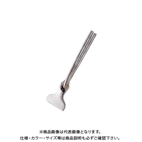 ツボタ 種光 ステンレス製ビッグカット口厚スタンダード 平掴箸75 8846