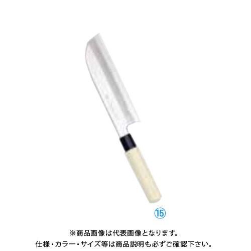 TKG 遠藤商事 堺實光 特製霞 鎌薄刃(片刃) 24cm 34357 AZT6206 7-0282-1506