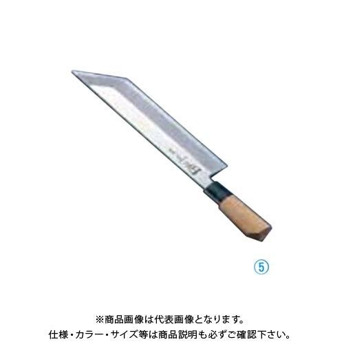正本総本店 本霞 鰻サキ 180mm 包丁 ウナギ 玉白鋼 水牛朴 和 【