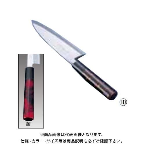 TKG 遠藤商事 歌舞伎調和庖丁 忠舟 出刃 15cm 茜 ATD0203 7-0283-1003