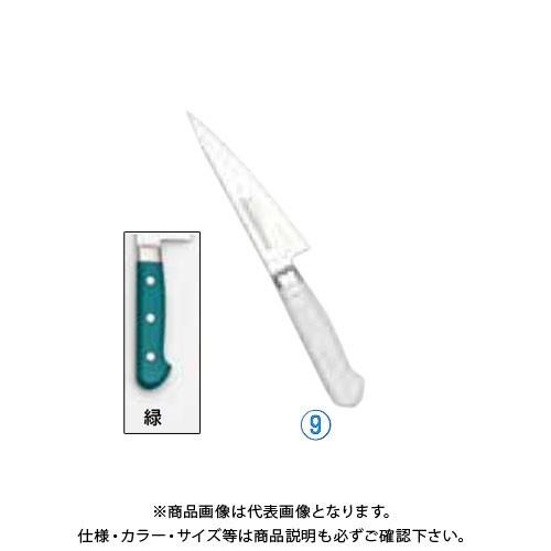 TKG 遠藤商事 堺實光 STD抗菌PC 骨スキ東(片刃) 15cm 緑 56058 AZT7203 7-0318-0903