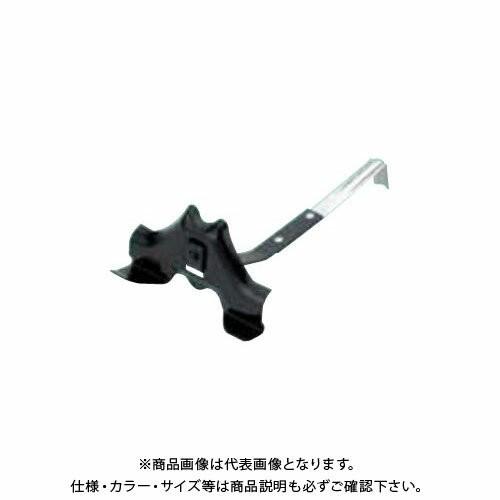 スワロー工業 D353 亜鉛板 黒色 F型 富士型雪止 短足 (100入) 0112100
