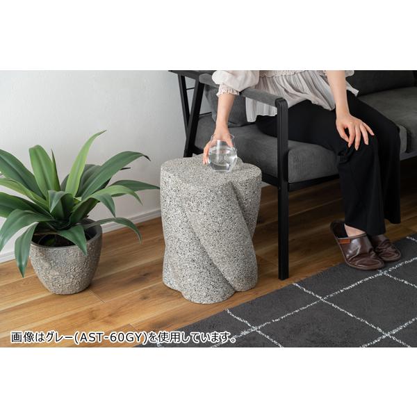 直送品 東谷 サイドテーブル 高さ40cm ホワイト AST-60WH | 東谷 | 04