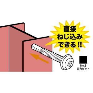 デンサン DENSAN 厚鋼板用ネジ (ビット付) 5.0×35mm ATB-535 | DENSAN | 01