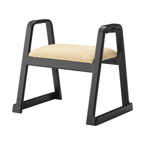 直送品 東谷 ハンドル付きスツール 座敷椅子 座面高38cm オレンジ BC-111FOR | 東谷 | 01