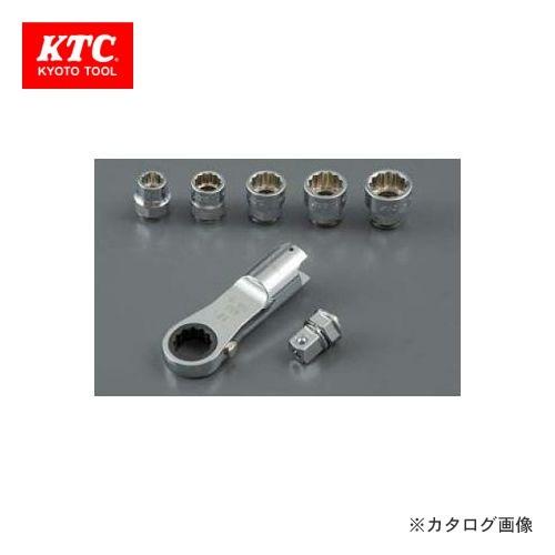 KTC デジラチェ ラチェットめがねヘッド用9.5sp.ドライブ角アダプタ BZ14-BA3 | KTC