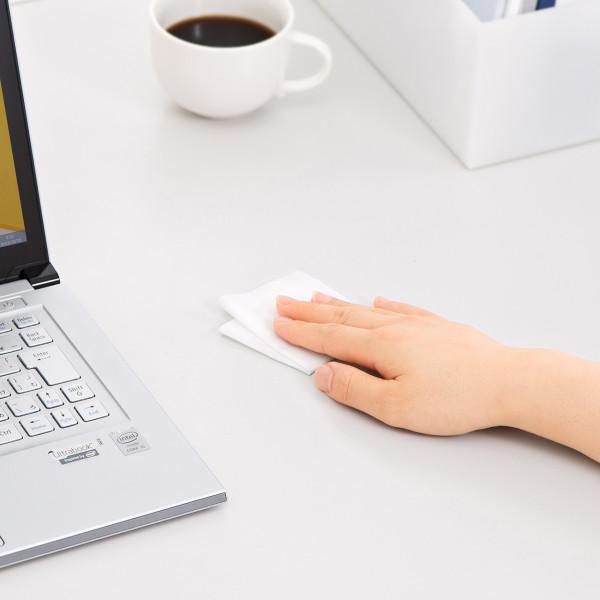 ウェットティッシュ 強力タイプ 60枚入 オレンジエキス配合 オレンジの香り CD-WT6K サンワサプライ SANWA |  | 02