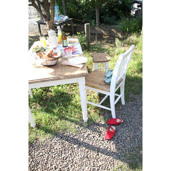直送品 ミディ スツール ホワイト W35×D30×H45cm 東谷 AZUMAYA CFS-213 |  | 04