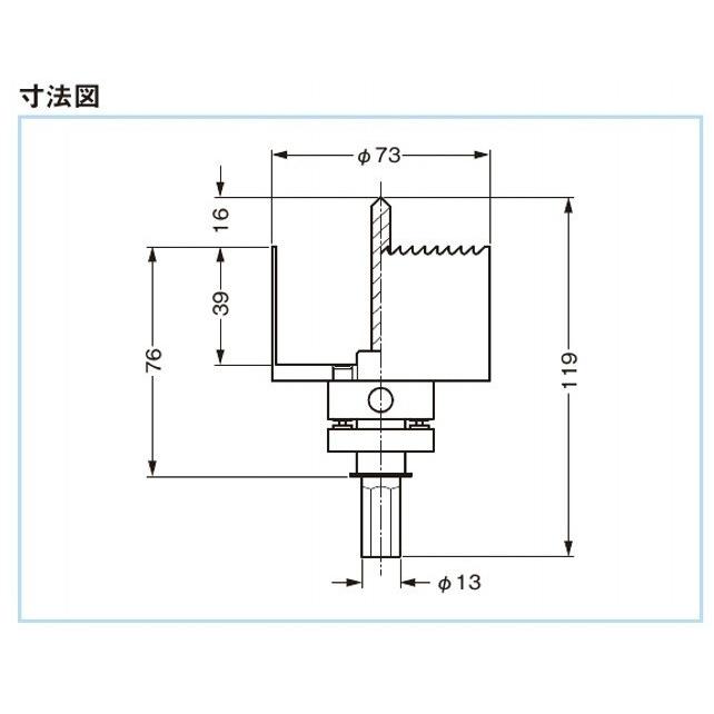 ネグロス電工 CHG73 天井ボード用ホルソー |  | 01